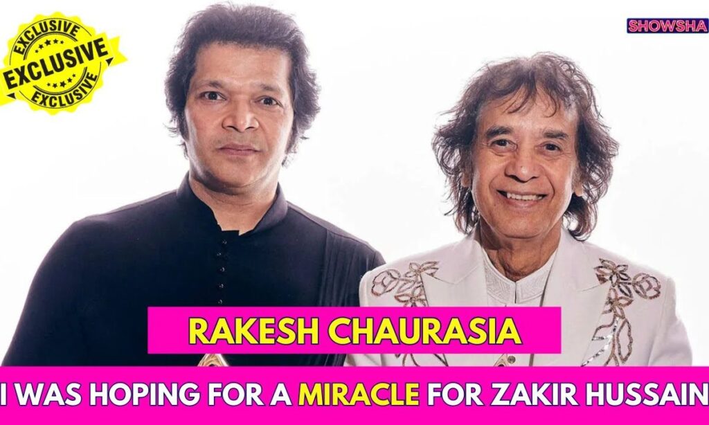 Flautist Rakesh Chaurasia Calls Zakir Hussain The 'God Of Music', Fondly Remembers Their Bond I N18V