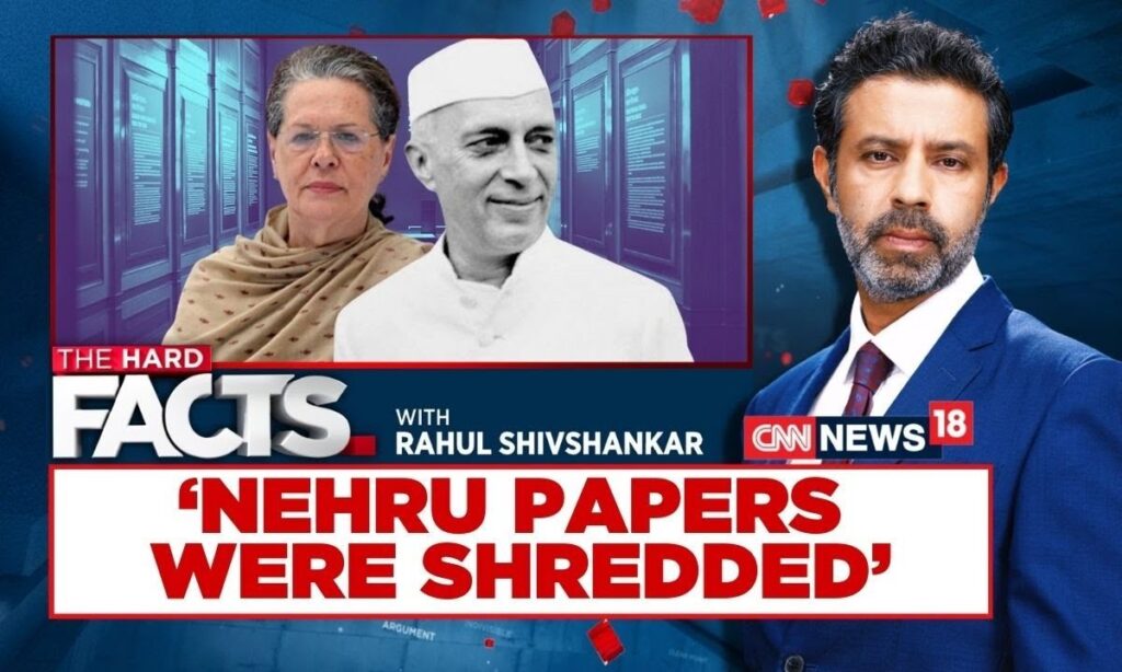 Nehru's Letters Go Missing Claims PM Memorial | #thehardfacts with Rahul Shivshankar | News18