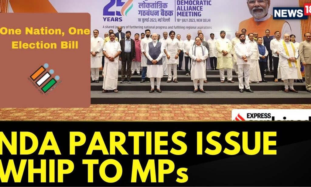 One Nation One Poll | NDA Alliance Is Gearing Up For A Decisive Day In Lok Sabha, With Key Partners