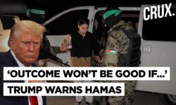 ‘Free Hostages Or…’, Trump Warns Hamas, Iran Takes Dig At US, Says ‘Can End Gaza War Overnight By…’