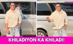 Akshay Kumar Is Fitness Personified As He Poses For The Paps I WATCH