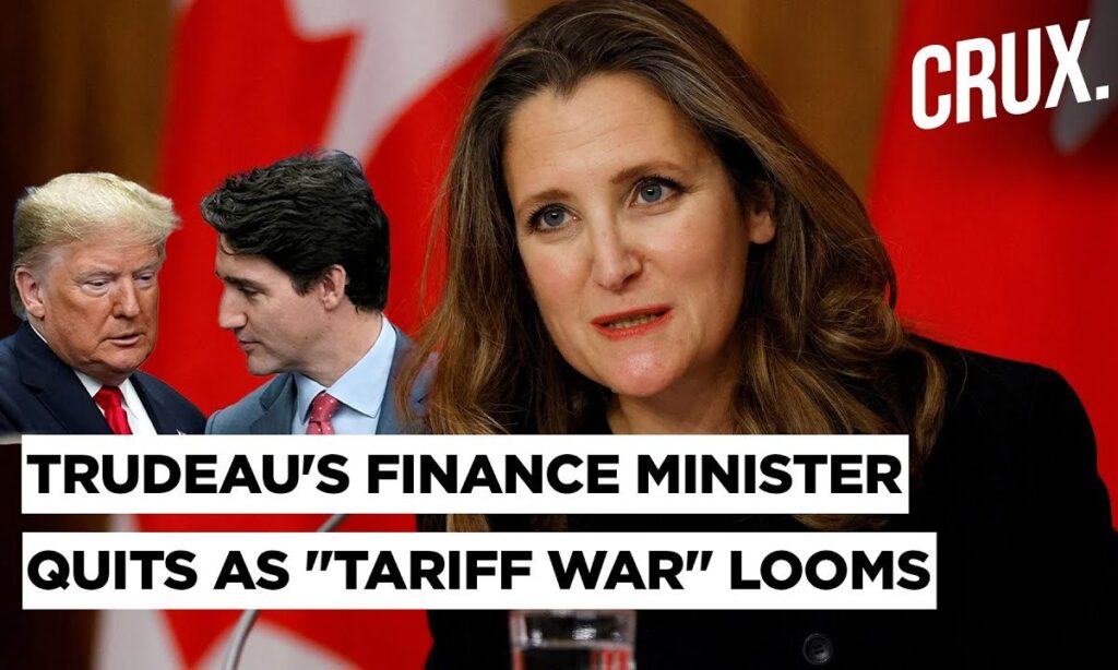Trudeau's Finance Minister Chrystia Freeland Quits Amid Tariff Row, Trump: 'She Won't Be Missed'