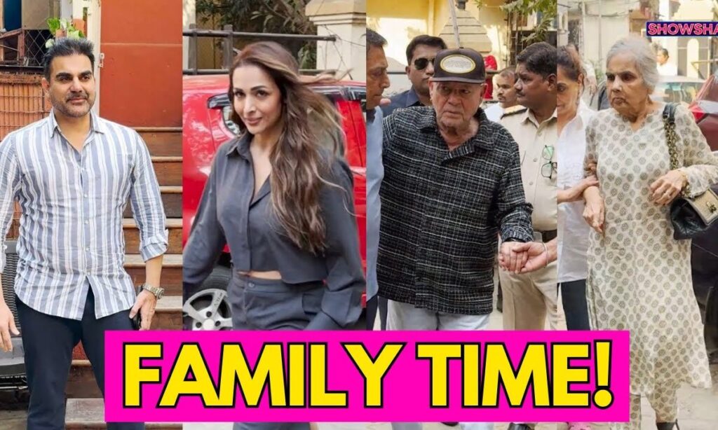 Malaika Arora's Ex-Husband Arbaaz Khan & Other Members Of The Khan Clan Visit Her Restaurant | WATCH