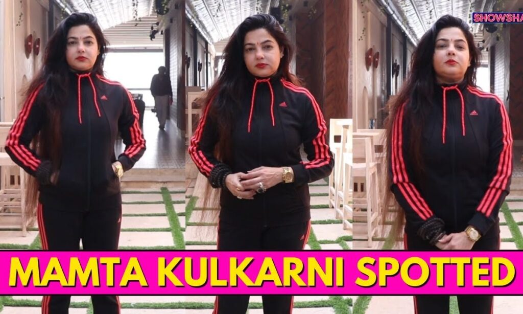 Mamta Kulkarni Makes A Casual Appearance Days After Returning To India After 25 Years | WATCH