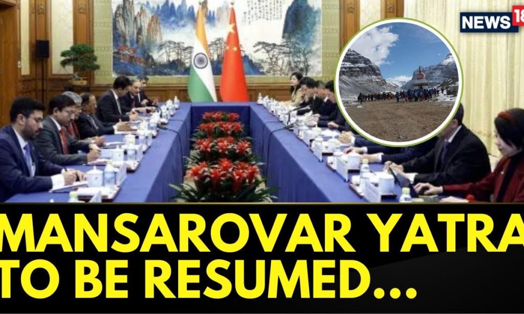 India, China Agree To Resume Mansarovar Yatra After Talks In Beijing | India China Relations |News18