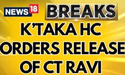 Karnataka High Court Orders The Immediate Release Of CT Ravi | CT Ravi News | English News | News18