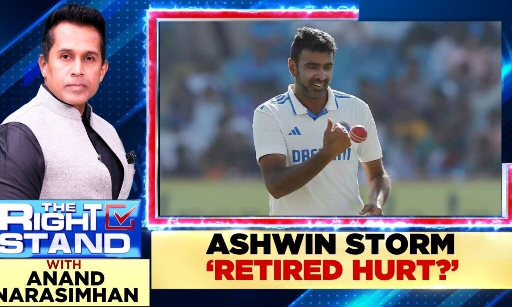 Ashwin Retirement Controversy | Ashwin Storm: Retired Hurt | Cricket News | The Right Stand