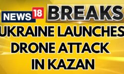 Ukraine Launches Drone Attack On Residential Buildings In Kazan, Causing Fire | English News