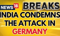 India Condemns The Attack At Christmas Market In Germany | Germany Christmas Market | News18