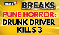 Breaking: Pune Tragedy | Drunk Dumper Driver Kills 3, Injures 6 Sleeping on Footpath | Maharashtra