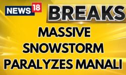 Manali Snowstorm | Snowstorm paralyzes Manali; Over 100 Vehicles Stuck, Almost 700 Evacuated