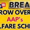 Row Over AAP's Welfare Scheme, Delhi Government Welfare Department Issues Notice |  News18