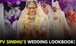 PV Sindhu & Venkata Datta Sai Radiate Royal Elegance In Manish Malhotra & Sabyasachi Ensembles