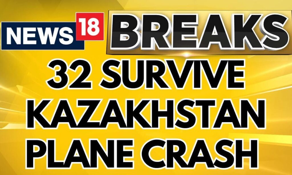 Kazakhstan Plane Crash | 32 People Survive After Passenger Plane Crashes Near Kazakhstan's Aktau