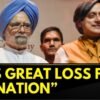 It is great loss for the nation, Says Congress MP Shashi Tharoor, On Death Of Fmr PM Manmohan Singh