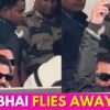 Salman Khan Flies Out Of City In Style On Birthday Evening, Exudes Casual Glam In Black Jacket|WATCH