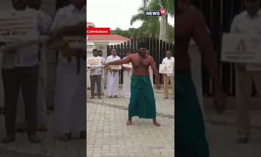 BJP's State President Ananmali Flogs Himself To Protest Against Annna University Assault Case | N18S