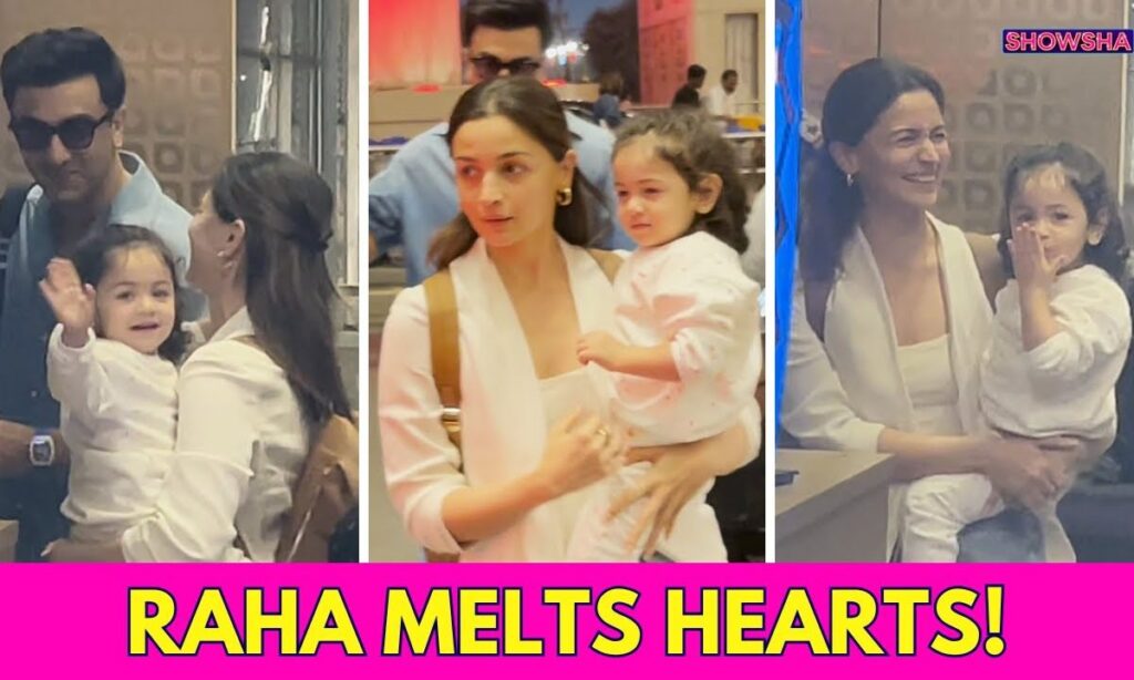 Ranbir & Alia's Daughter Raha Melts Hearts As They Fly Away For New Year's Celebrations I WATCH