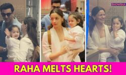 Ranbir & Alia's Daughter Raha Melts Hearts As They Fly Away For New Year's Celebrations I WATCH