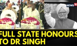 21-Gun Salute, Full State Honours & Ceremonial Guard Of Honour For Dr Manmohan Singh | News18