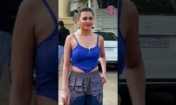 Naagin Actress Tejasswi Prakash Looks Cool In Her Cargo Look, Spotted At MasterChef Celebrity Set