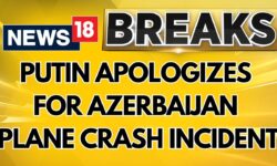 Azerbaijan Plane Crash: Vladimir Putin Apologises For 'Tragic Incident' | Russia News | News18