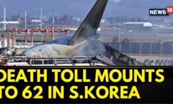 Death Toll Mounts To 62 In South Korea Plane Crash | South Korea News | South Korea Plane Crash