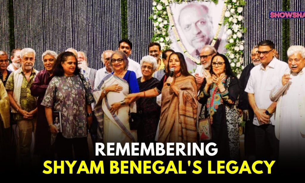 Naseeruddin Shah & Shabana Azmi Honour Shyam Benegal With Heartfelt Memories At His Memorial