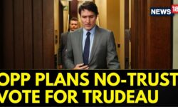 Canada News Updates | Trouble Mounts For Justin Trudeau As Opposition Plans No-Trust Vote | News18