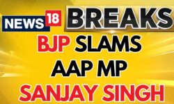 BJP Slams AAP MP Sanjay Singh, Says, 'Singh Has Many Criminal Records' | BJP Vs AAP | News18