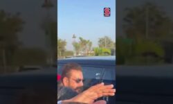 Here Is A Glimpse Of Sanjay Dutt Who Ends His Year In Swag! | N18S #shorts #viral #bollywood