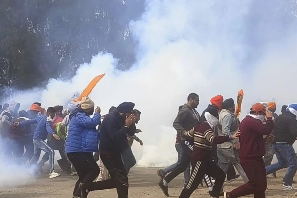 Farmers Call Off 'Delhi Chalo' March After Cops Fire Tear Gas At Shambhu Border, 8 Injured