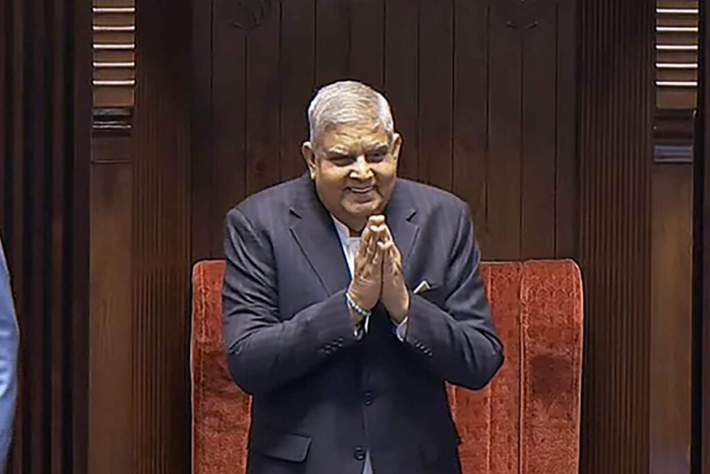 Opposition's No-Confidence Motion Against Vice President Jagdeep Dhankhar Dismissed