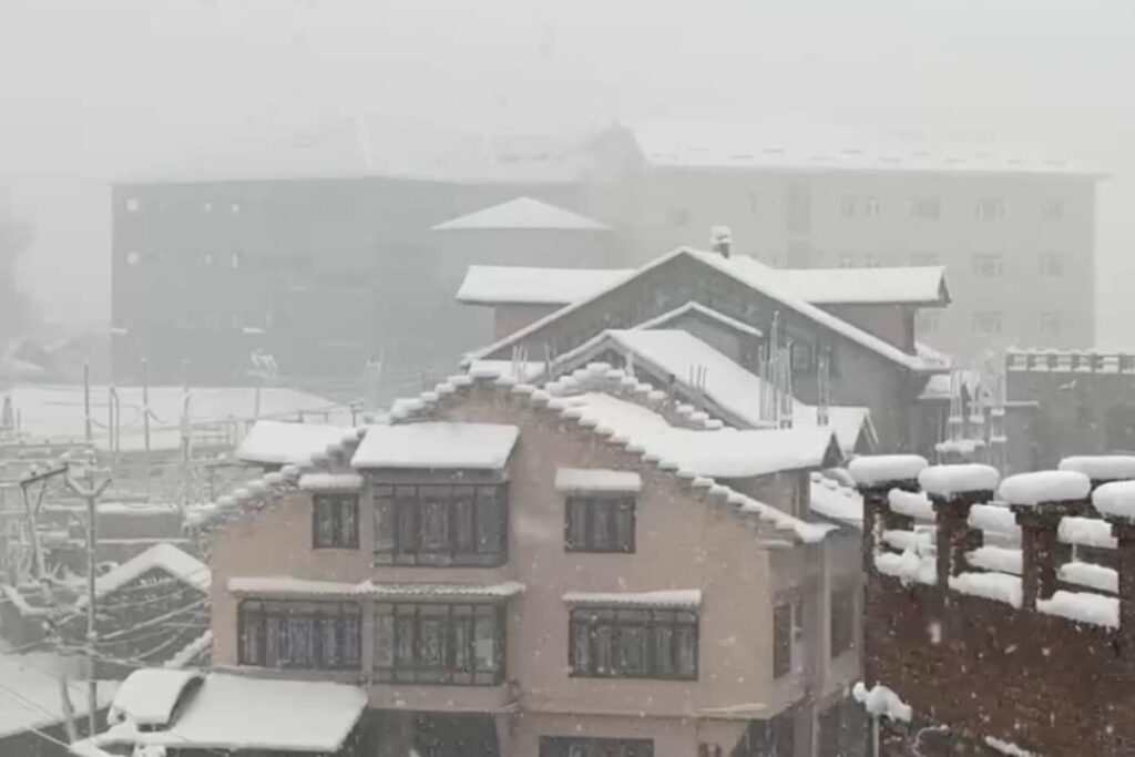 Trains Hit, Vehicles Stuck, Exams Deferred: Covered in Snow, Kashmir Becomes Winter Wonderland