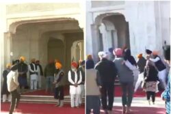 Caught On Cam: Attacker With Khalistan Link Fires At Sukhbir Badal Outside Golden Temple