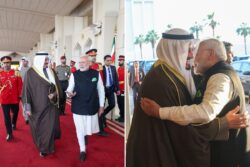 In Special Gesture, Kuwaiti Prime Minister Sees Off PM Modi at Airport as He Departs for India