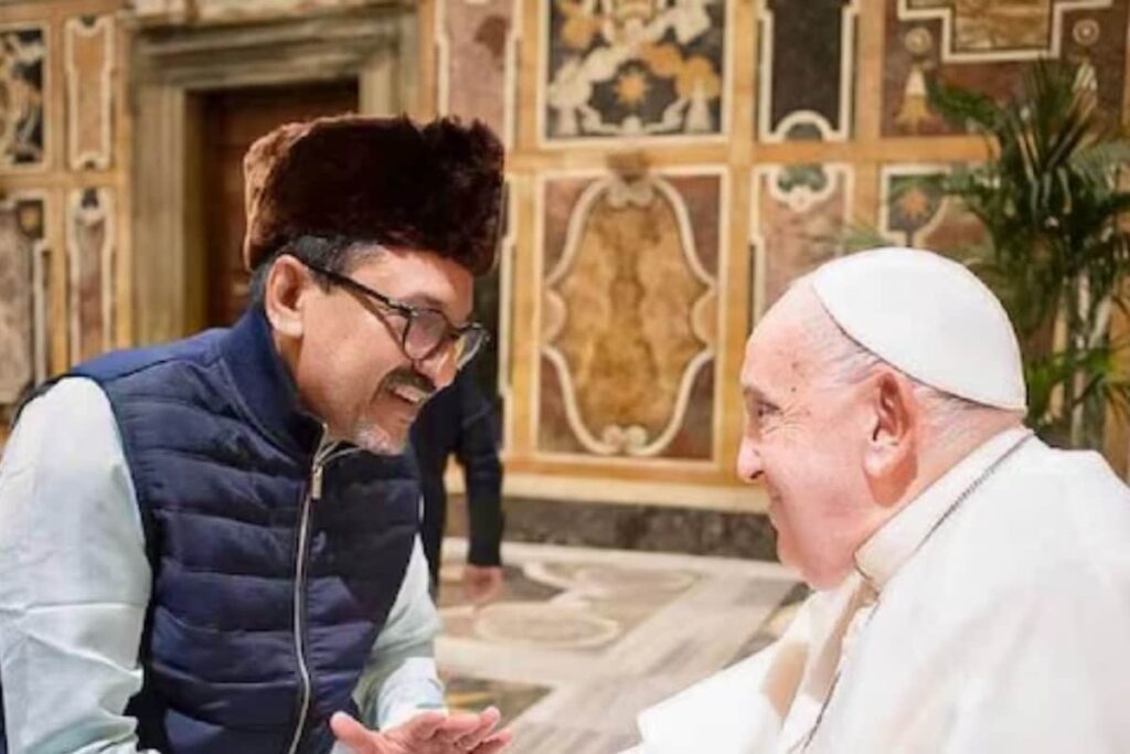 Sadiq Ali Shihab Thangal Meets Pope Francis At World Interfaith Conference In Vatican City