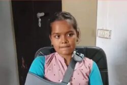 Daughter Of MP School Principal Fractures Class 8 Girl's Shoulder For Low Sanskrit Scores