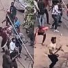 Bhopal Violent Clash: Groups Attack Each Other With Sticks, Wield Swords; 6 Injured | Video