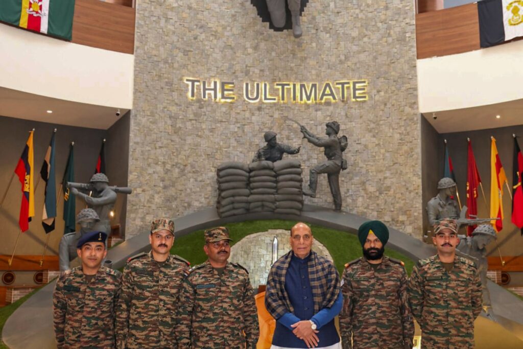 'India Not Lucky On Security Front, Stay Vigilant Against Enemies': Rajnath Singh