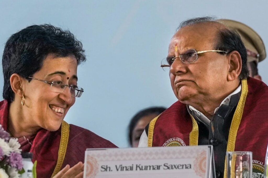 ‘Kejriwal Calling You Temporary CM Hurt Me’: Delhi Lieutenant Governor To Atishi