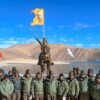 Army Unveils Statue Of Chhatrapati Shivaji At Pangong Tso Lake In Ladakh