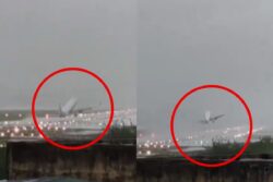 Did This Flight Abort Landing After Touchdown In Chennai Due To Cyclone Fengal? Video Surfaces