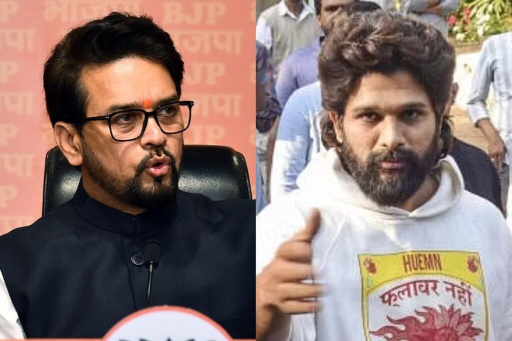 'Some Trying To Pull Down Telugu Actors': BJP's Anurag Thakur Comes Out In Support Of Allu Arjun