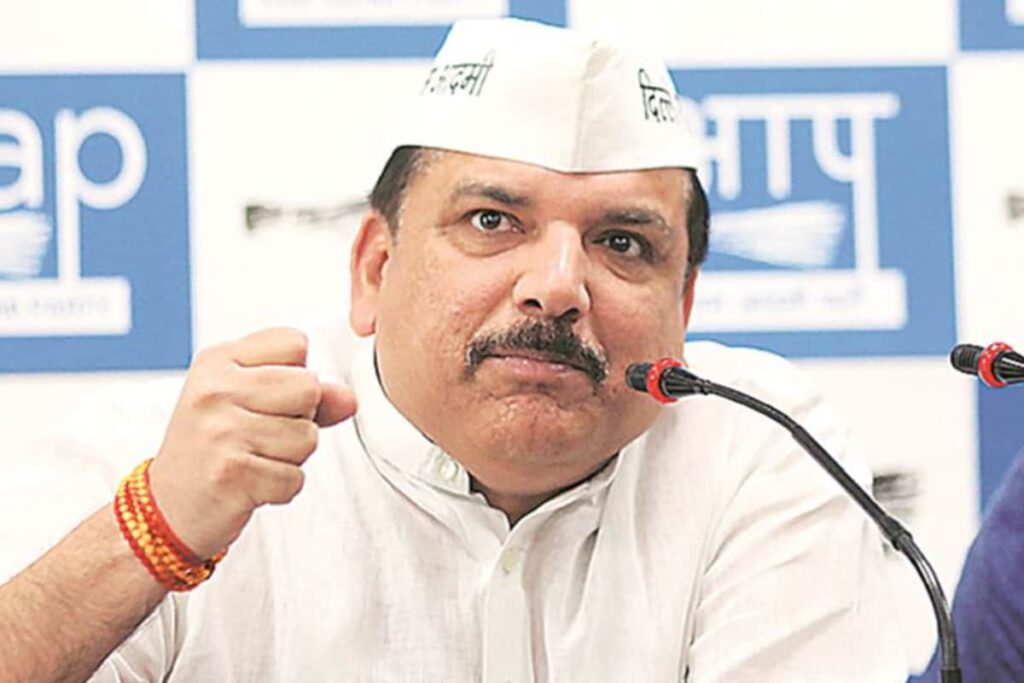 Goa CM's Wife Files Rs 100 Crore Defamation Case Against AAP's Sanjay Singh