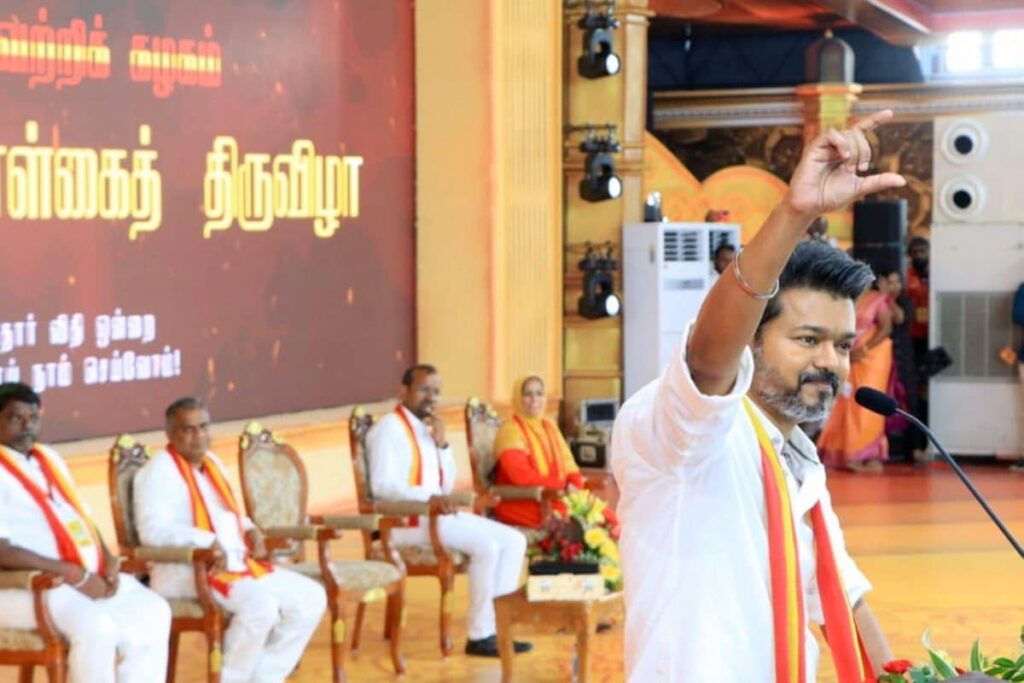 Actor-Politician Vijay Claims VCK Chief Skipped Ambedkar Book Launch Due To DMK 'Pressure'