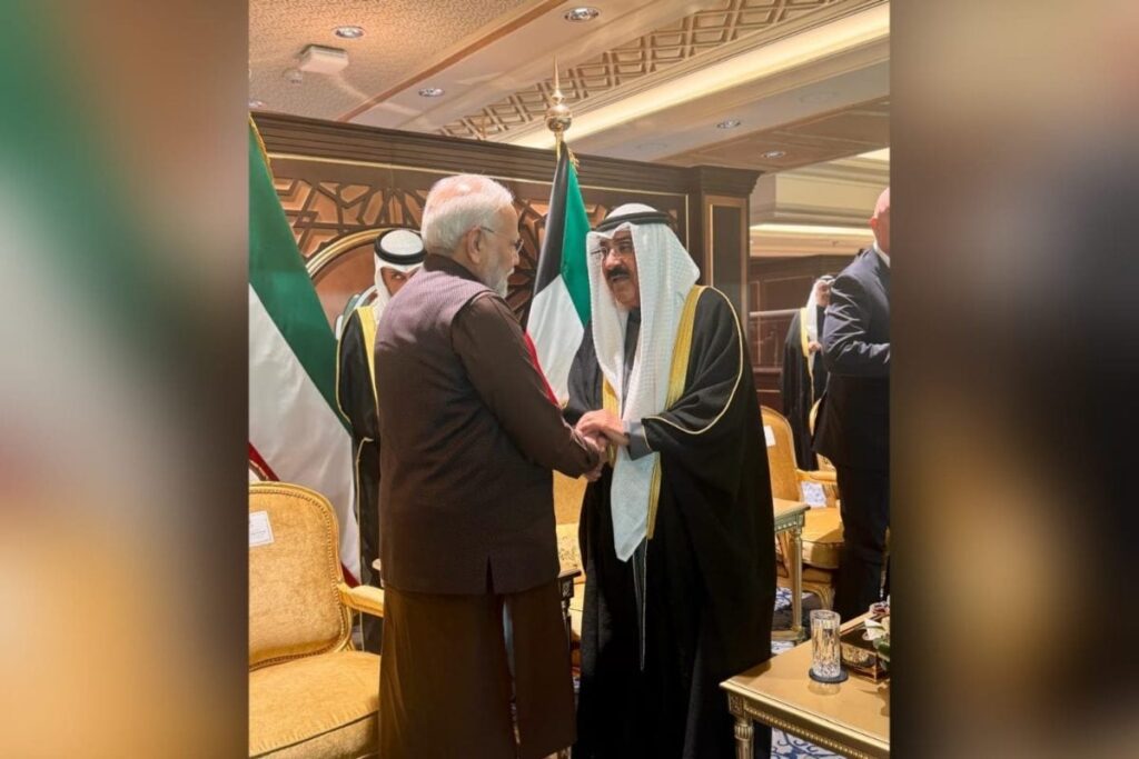 PM Modi Attends Arabian Gulf Cup Opening Ceremony, Meets Kuwait Emir