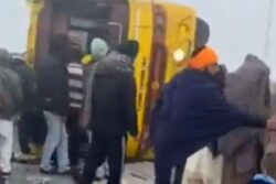 3 Killed As 4 Buses En Route To Kisan Mahapanchayat Meet With Accidents Amid Dense Fog In Punjab