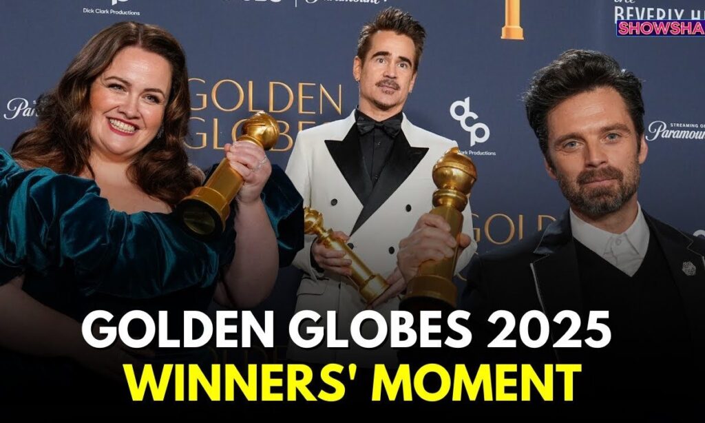 Colin Farrell, Sebastian Stan & Jessica Gunning Talk About Their Golden Globe Wins | N18G