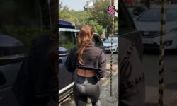 Throwback: Fitness Freak Malaika Arora Gets Papped In Athleisure | #bollywood #shortvideos